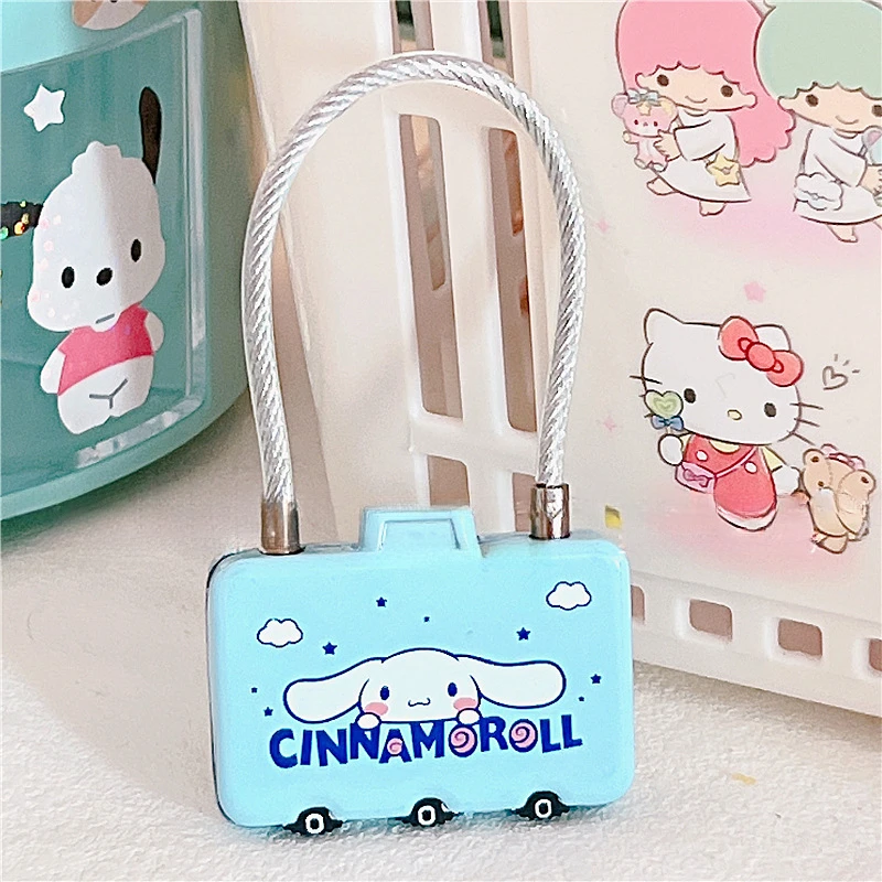 Hello Kitty Kulomi Luggage Combination Lock - For Locking Dorm Lockers, Backpacks, and Travel Bags - view 3