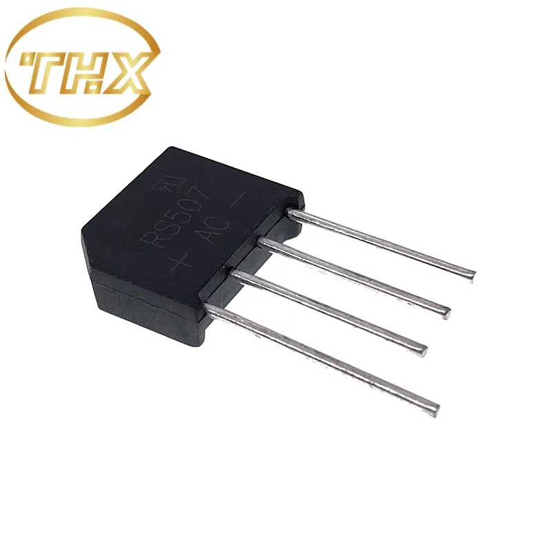 10PCS Rectifier Bridge, RS207, RS407, RS507, RS607, RS608, RS807, RS808, 10Pièces