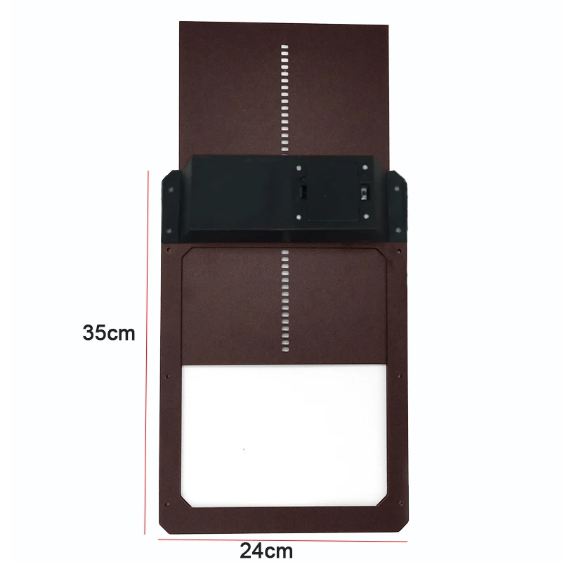 

Custom Solar Powered Full Aluminum Doors Light Sensing Remote Controlled Opener Small Automatic Chicken Coop Door