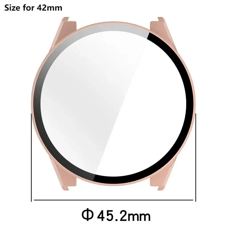 PC Case+HD Tempered Glass For Garmin Forerunner 970 570 965 265 165 Fall-proof Sreen Protector Case for Vivoactive 5/Venu 3 Case image 4