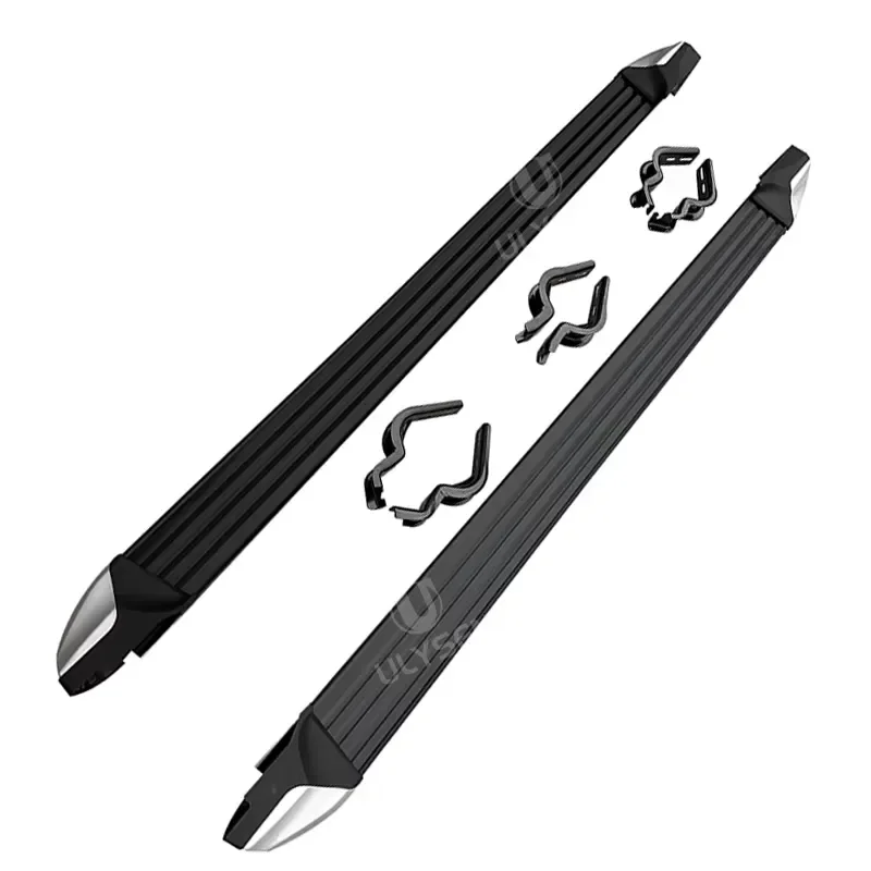For 2021-2025 ISUZU D-MAX Pickup Side Steps OEM Style No Drilling Installation Aluminum Alloy Heavy Duty Running Boards 2Pcs