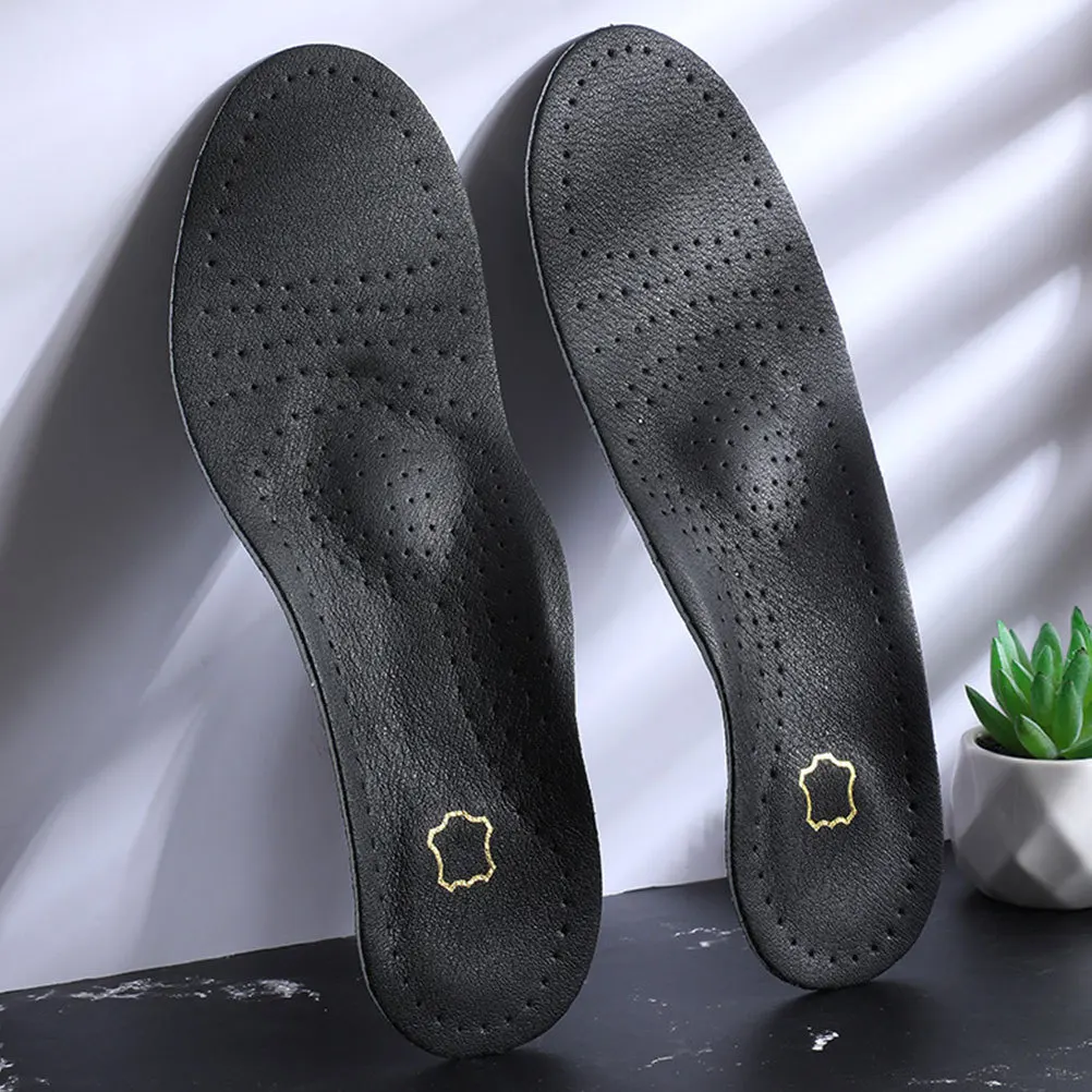 

1 Pair Latex Anti-Slip Insoles Arch Support Cushions For Flat Feet Orthotic Lightweight Breathable Foot Care Tool