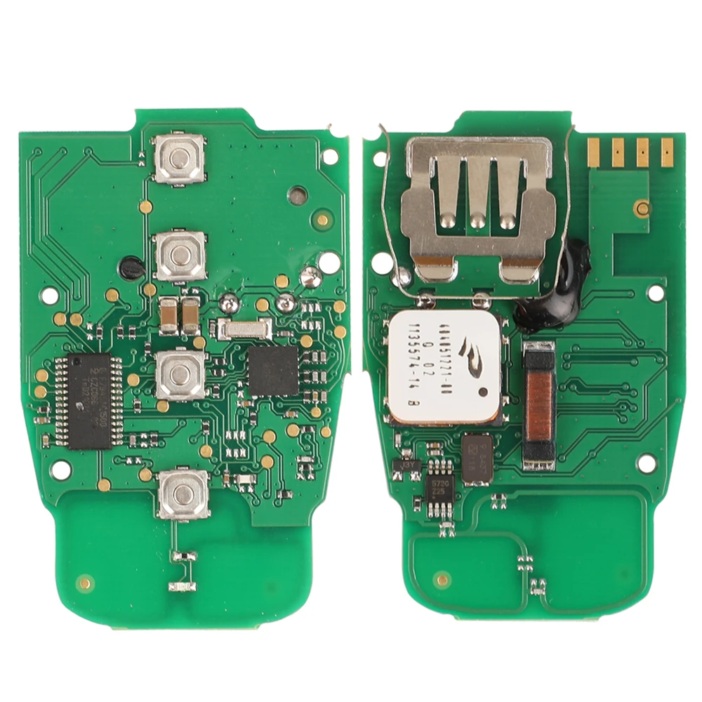 Jingyuqin 315/433/868 Mhz pcf7945AC Chip Smart Remote Auto Schlüsselanhänger Für Audi A4 A5 A6L A7 A8 Q5 Keyless Go 754J 754D/H/F/C/B