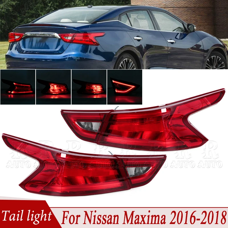 For Nissan Maxima 2016-2018 Car Tail Light Assembly Taillamp Rear