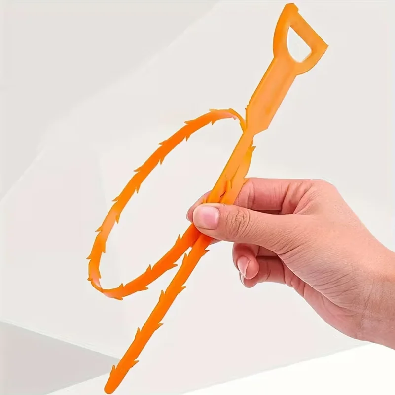 Drain Hair Clog Remover Tool Sewer Hair Catcher Pipe Cleaning Tool Effective for Kitchen Sinks Bathroom Tubs and Showers