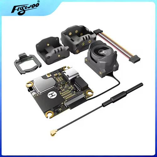 Imagen 1 del producto Conjunto de cámara con unidad de aire ancha Flywoo O4 155 ° Lente ancha FOV para RC Drone DIY piezas de fotografía aérea de alta calidad