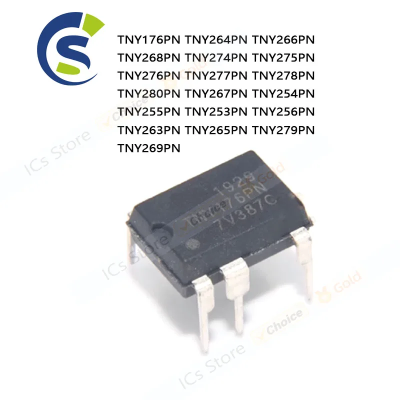 10pcs DIP TNY176PN TNY264PN TNY266PN TNY268PN TNY274PN TNY275PN TNY276PN TNY277PN TNY278PN TNY280PN TNY267PN TNY254PN TNY255PN