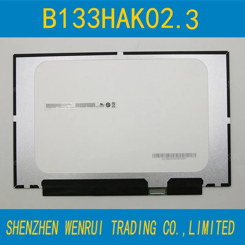 

13.3'' inch slim IPS Lcd Screen Panel Display B133HAK02.3 FHD 1920*1080 40pins