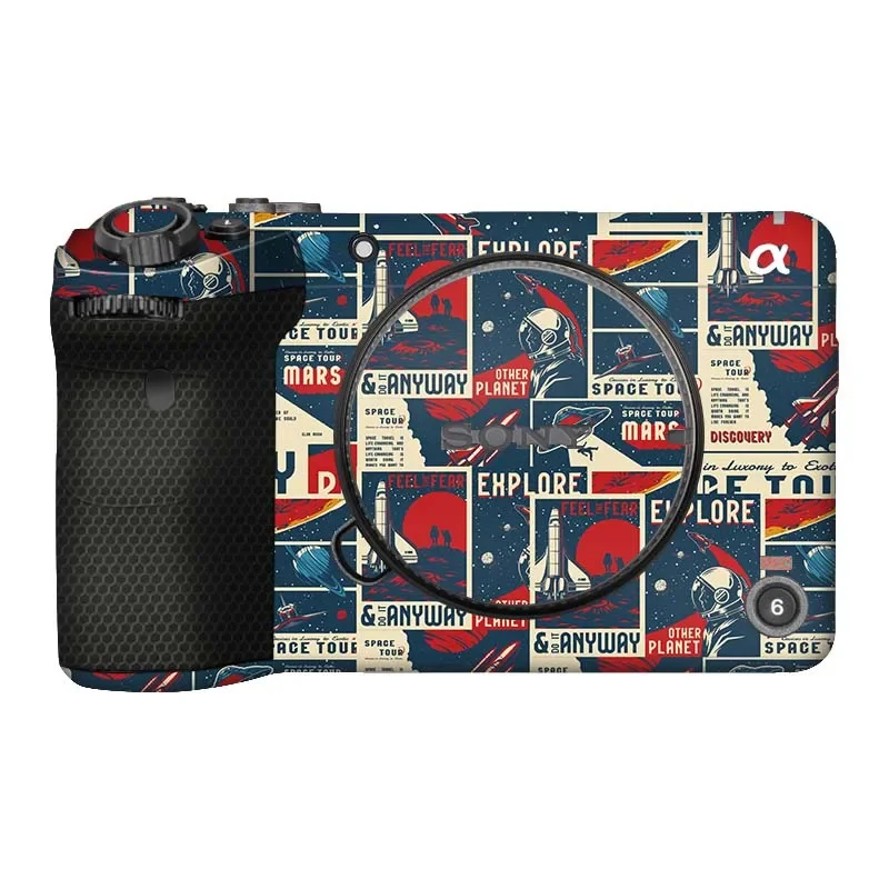 Stylized Decal Skin For Sony ZV1M2 ZV-1 II Camera Sticker Vinyl Wrap Anti-Scratch Protective Film ZV-1M2 ZV-1II ZV1 Mark 2 II M2