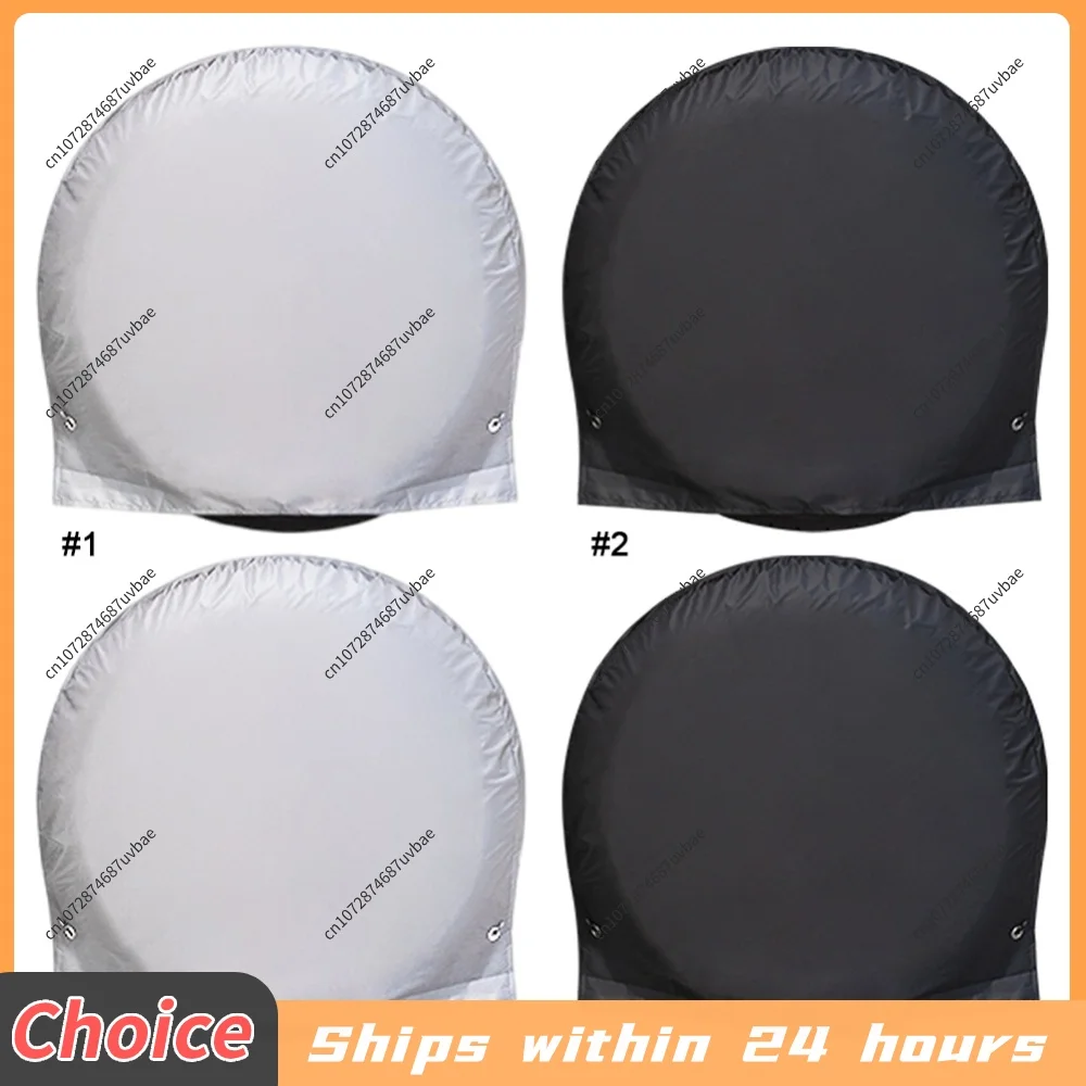 Automotive Wheel Protector Waterproof Car Wheel Cover UV Resistant Auto Tire Cover for Sun Rain Snow Tyre Protection