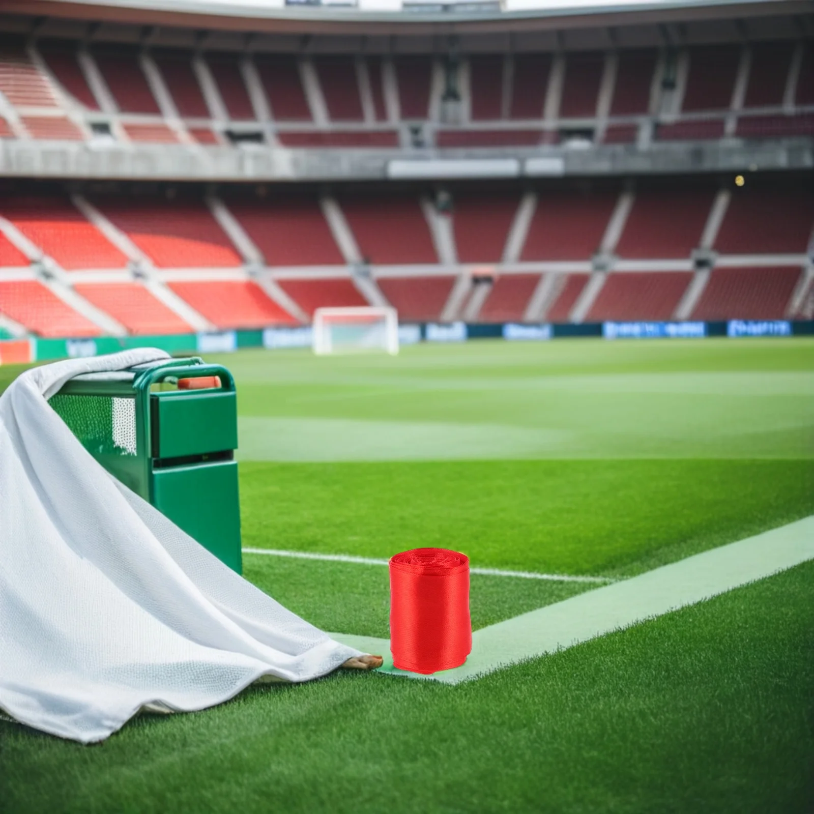 

Red Satin Running Finish Strap Polyester Finish Rope Racing Collision Belt Outdoor Marathon Athletics Race Ribbon