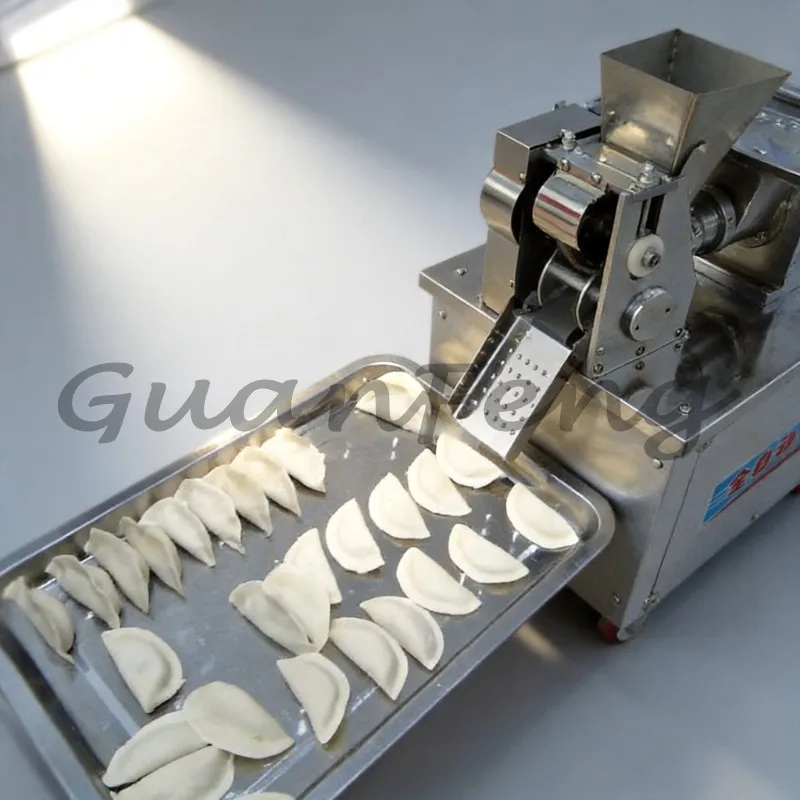 220V Full‑Automatic Commercial Dumpling Machine, Multifunctional Dumpling, Curry and Spring Roll Maker for Small Restaurants