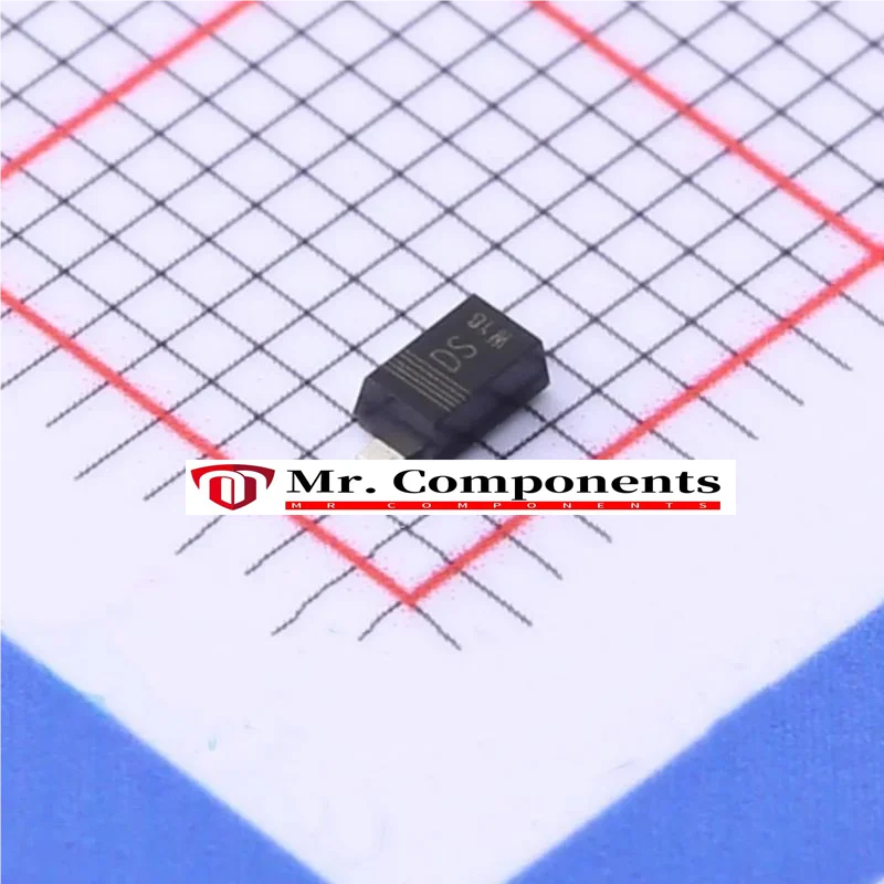 Marcação de 20 peças: dq dr ds dt du dv dw dx dy dz e1 e2 e3 e4 e5 e6 e7 e8 e9 ea eb ec ed ee ef diodo zener sod123f em estoque