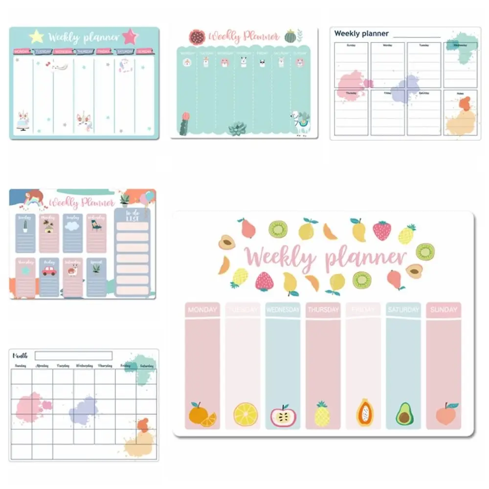 Magnetic Whiteboard Fridge Magnets White Board Marker Writing Record Message Board