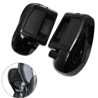For Harley Touring Street Glide Ultra Road King 2014-2023 2022 2021 Motorcycle Gloss Black Lower Vented Leg Fairing Glove Box