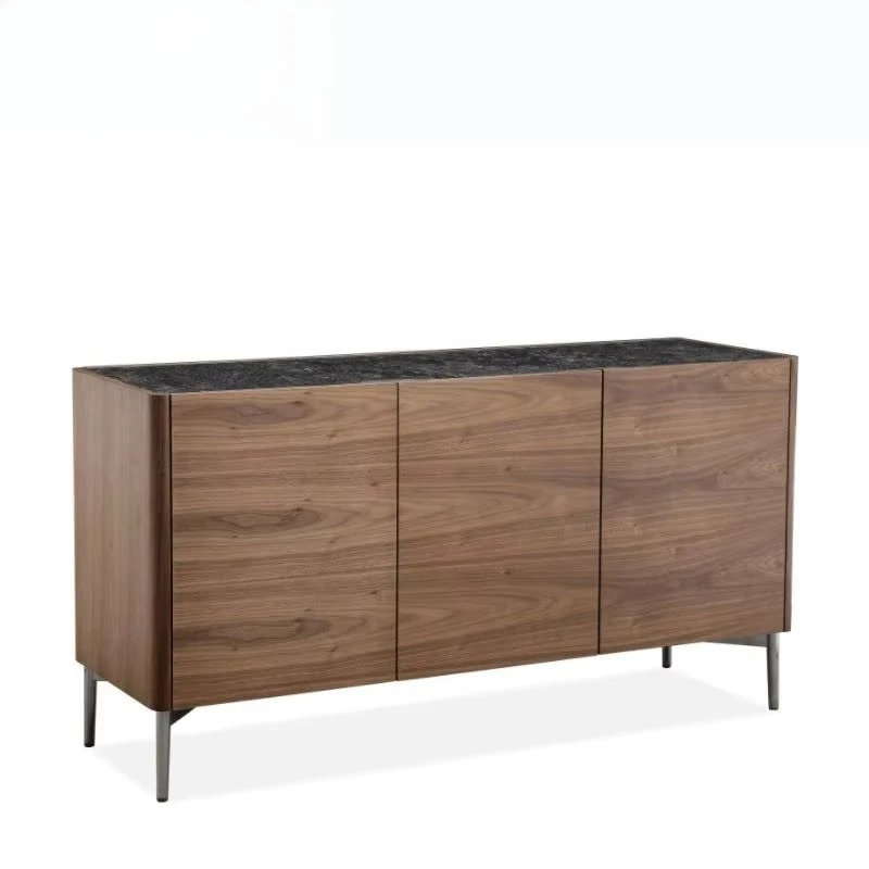 

Furniture Walnut Veneer Sideboard Modern Furniture Sideboard