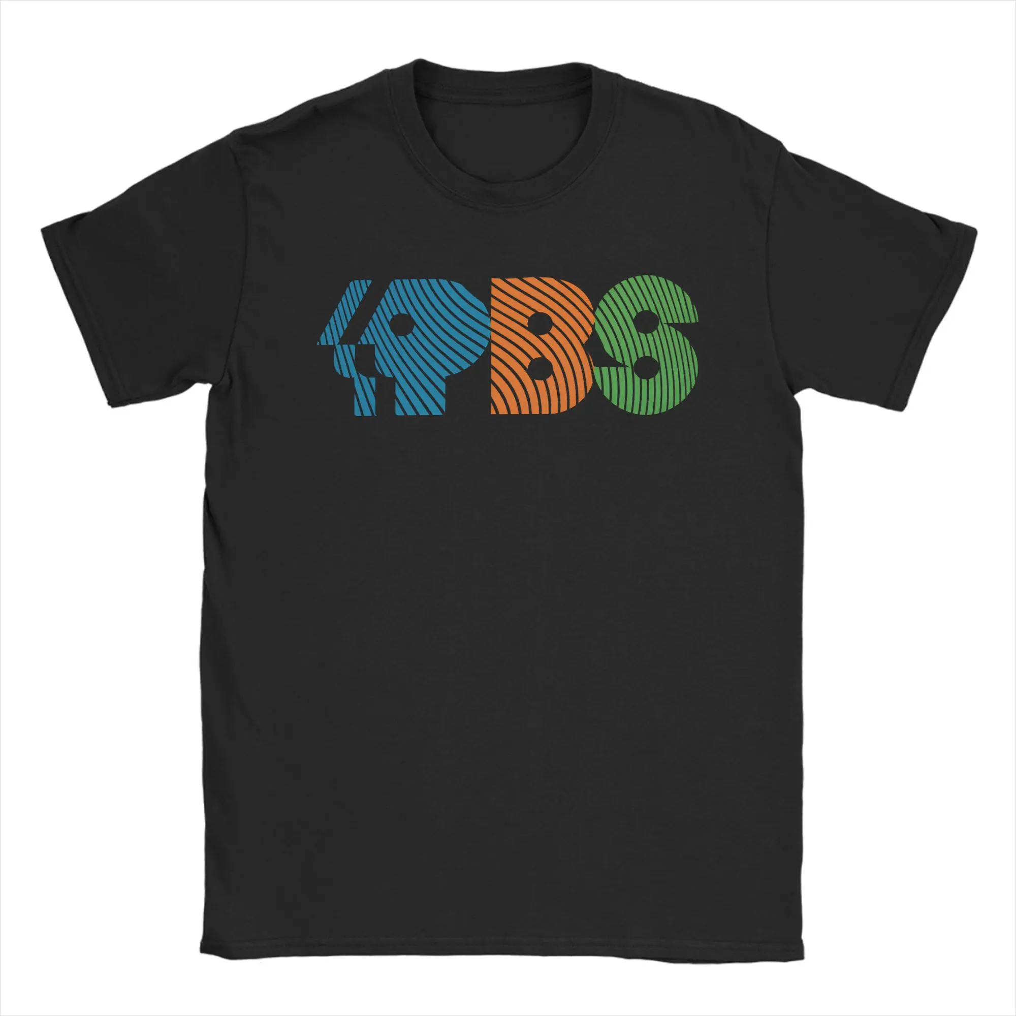 

PBS Public Broadcasting System Men's T Shirt Funny Tee Shirt Short Sleeve Round Neck T-Shirts Cotton Plus Size Tops