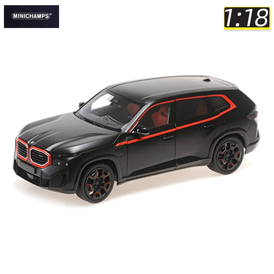 MINICHAMPS 1:18 scale new BMW XM 2023 off-road alloy car model SUV static display collection