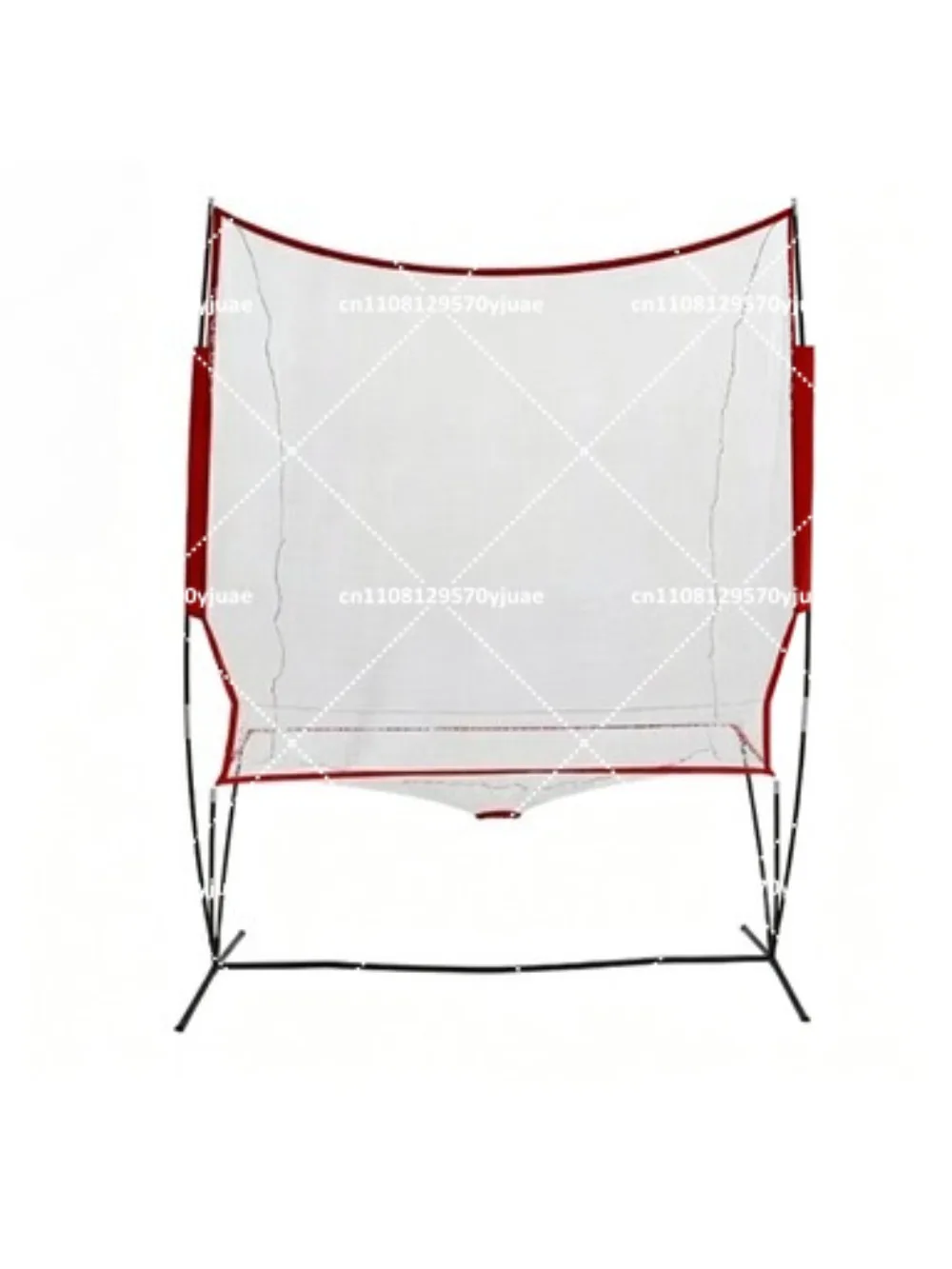 Tennis Ball Throwing Machine Set, Single Practice Net for Ball Receiving Training