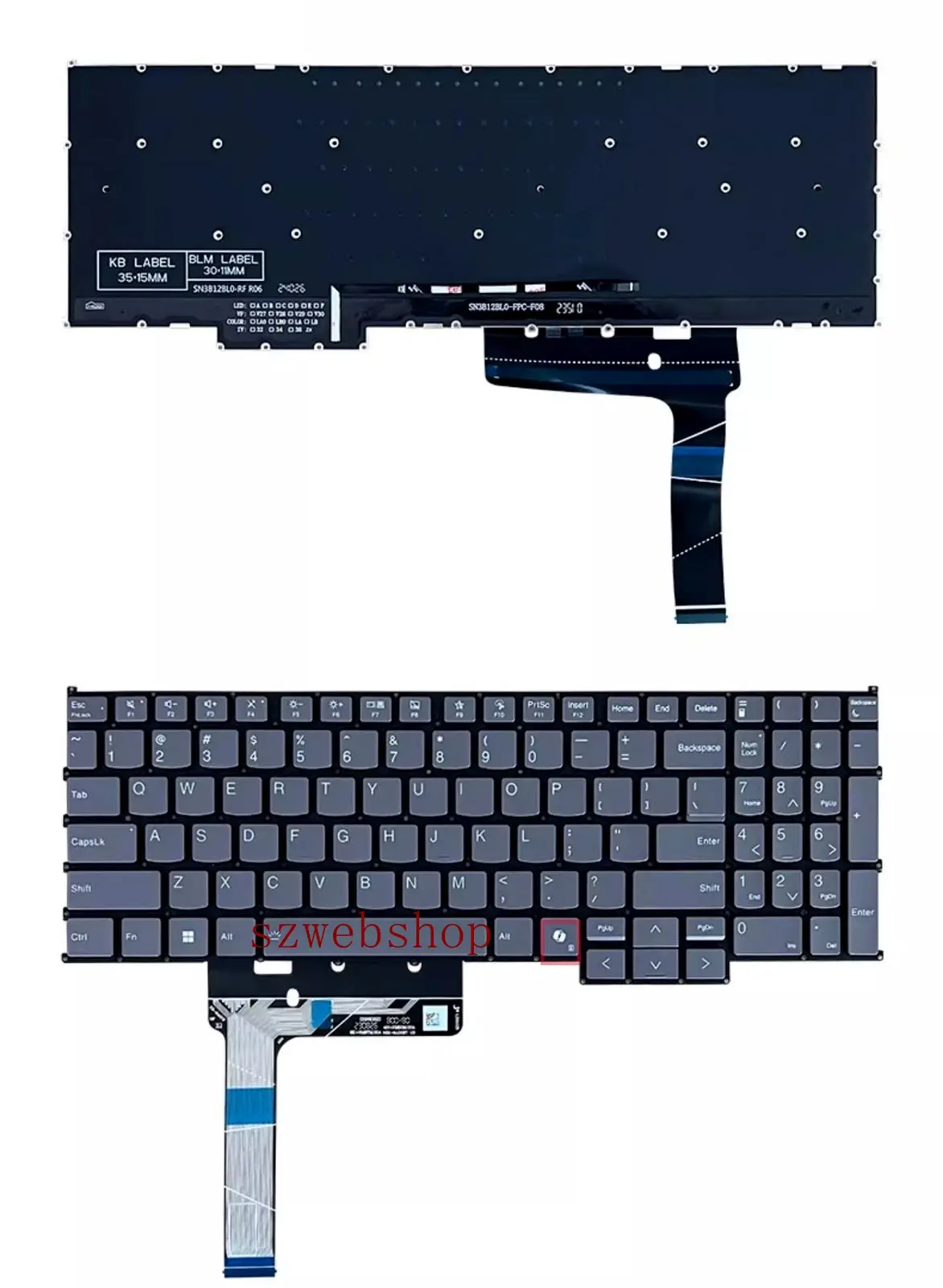 

New Laptop For Lenovo Thinkbook 16 G7 ARP IML ThinkBook 16p G5 IRX US Backlit Keyboard