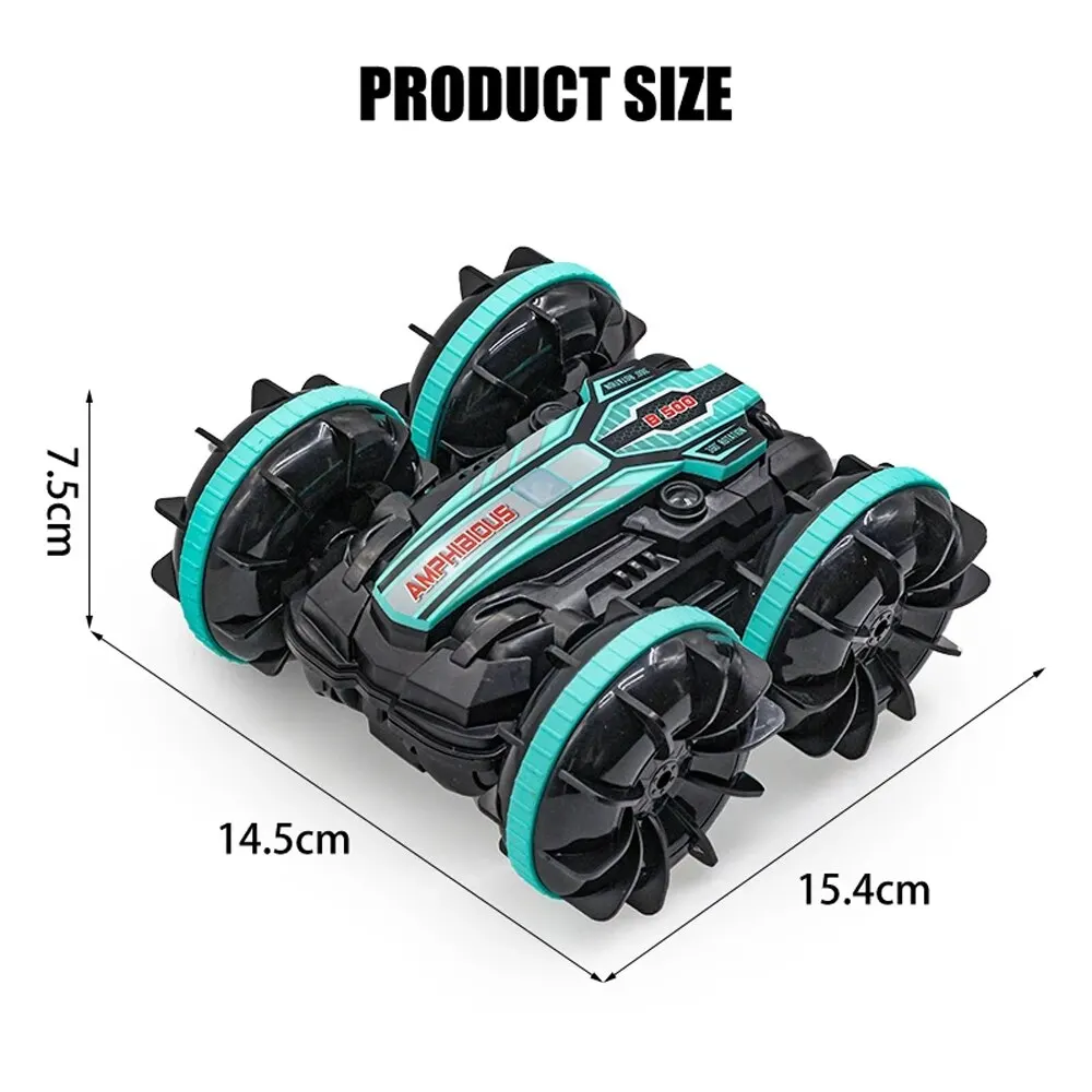 Amphibious RC Car Remote Control Stunt Car Vehicle Double-sided Flip Driving Drift Rc Cars Outdoor Toys for Boys Electric Gift