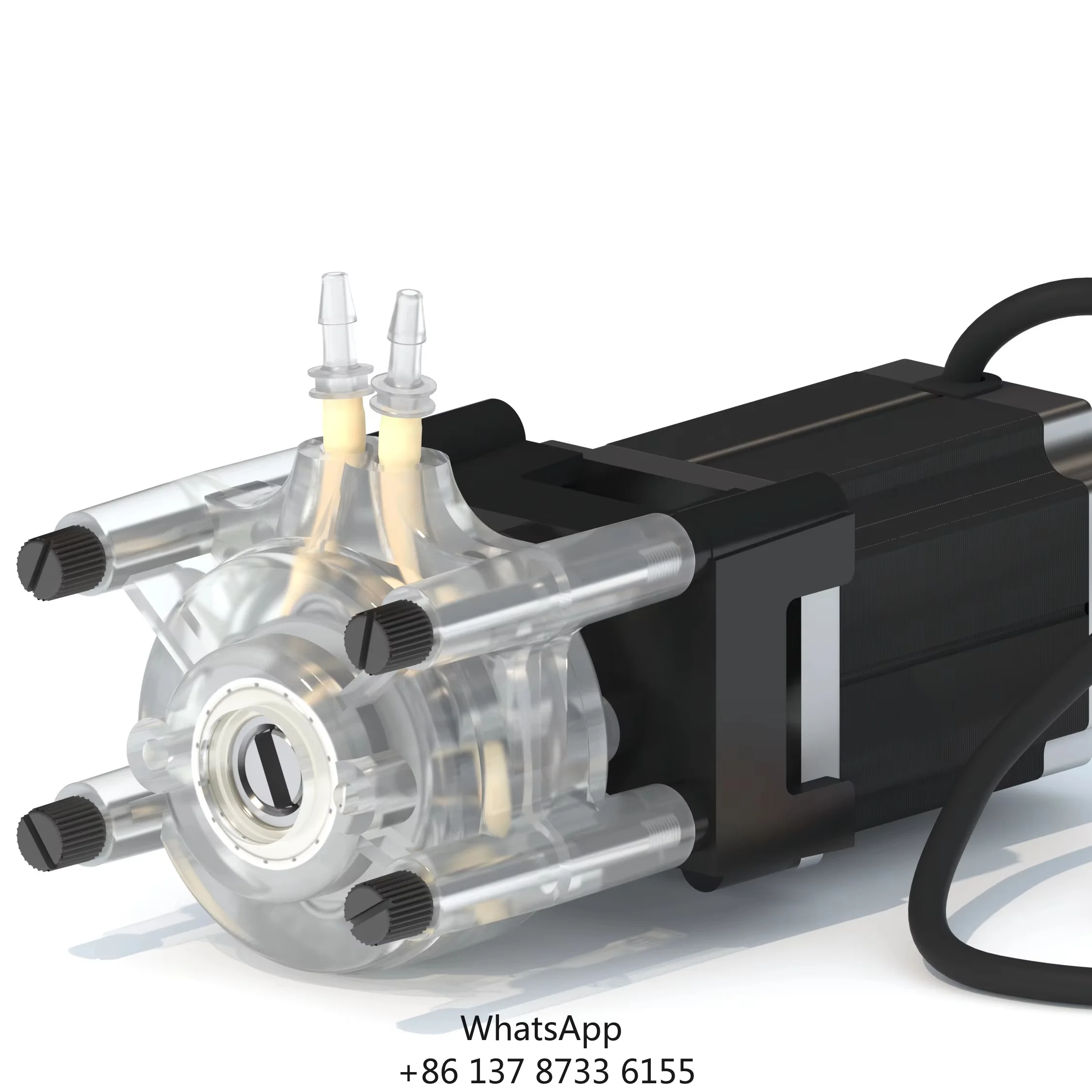 Low RPM Peristaltic Pump Food Grade Medical Milk Vending Machine Stainless Steel Customized Cable Low Electric Rotary Pump
