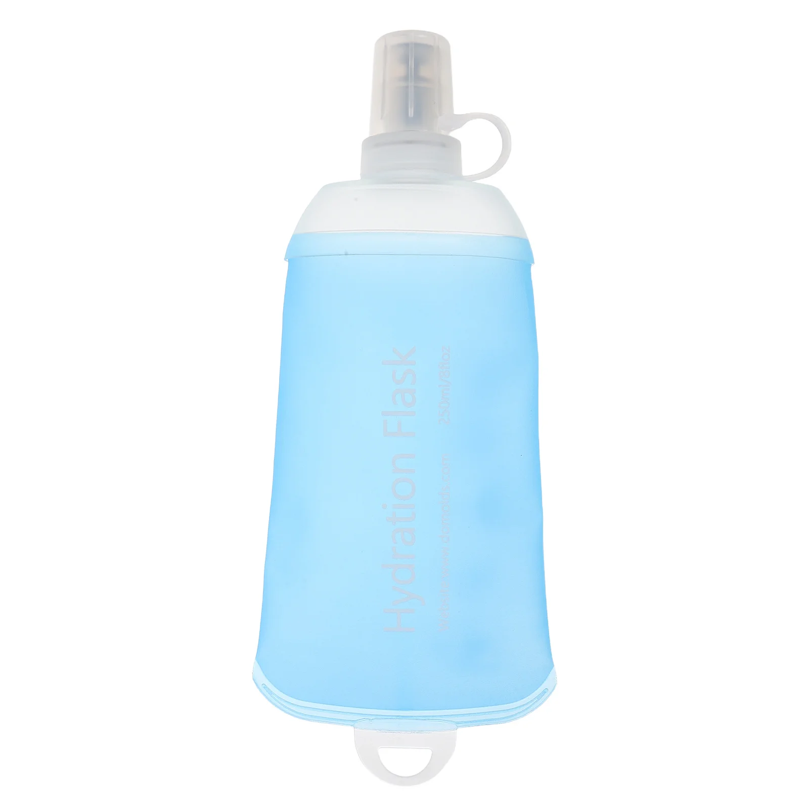 

250 Ml Portable Soft Water Bottle for Running Collapsible Leakproof Outdoor Sports Flask Fitness Cycling Hiking Jogging