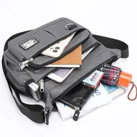Mens Crossbody Bag Single Shoulder Bags Big Capacity Multi-Pockets Storage Bag Fashion Handbag Business Crossbody Bags 5