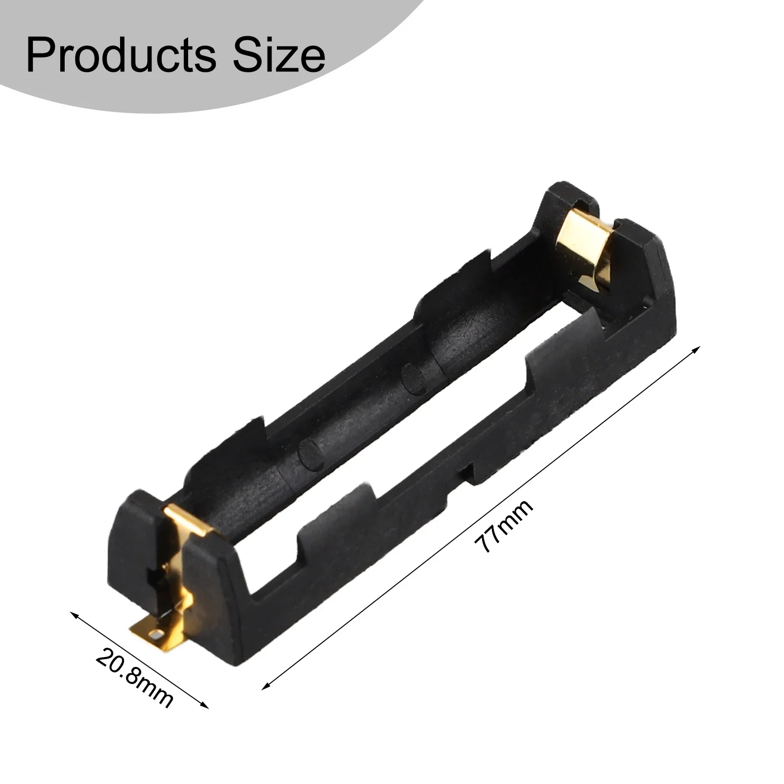 

Battery Holder Battery Box DIY Recharge Power Supply Battery Holder Clip Box Container High Quality Holder Unused