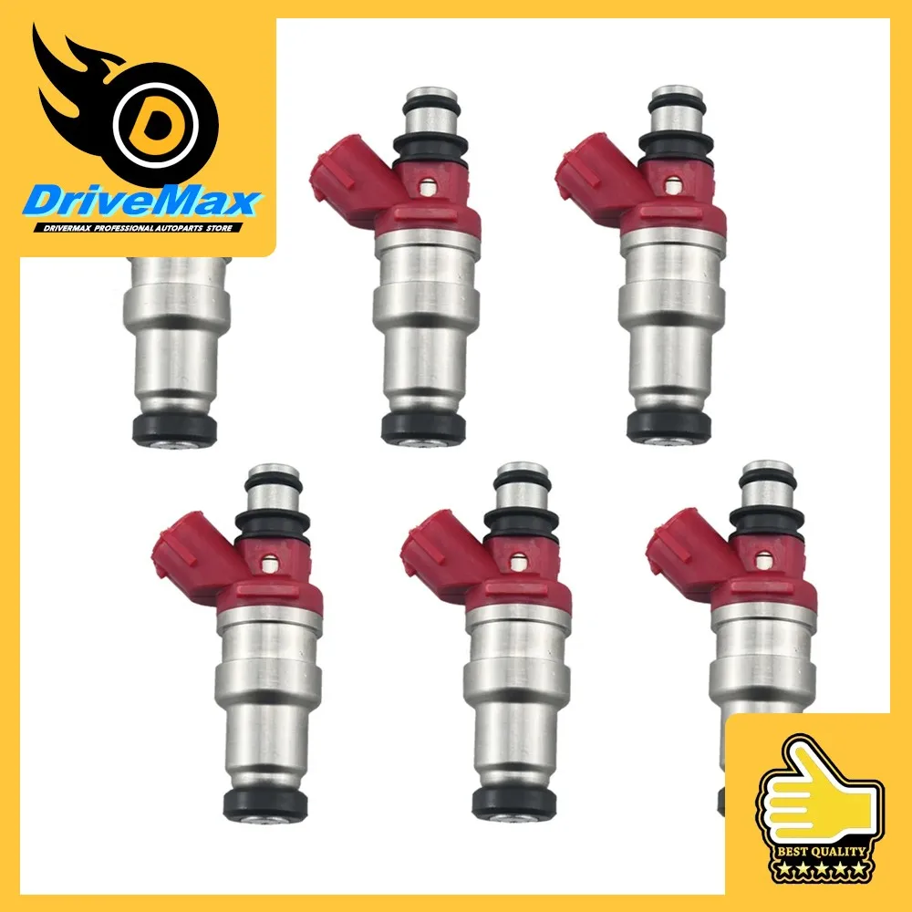 

Set of 6 OEM 23250-11070 23209-11070 Fuel Injectors 2325011070 2320911070 For Toyota Camry Avalon Cynos Mark2 Windom ES300