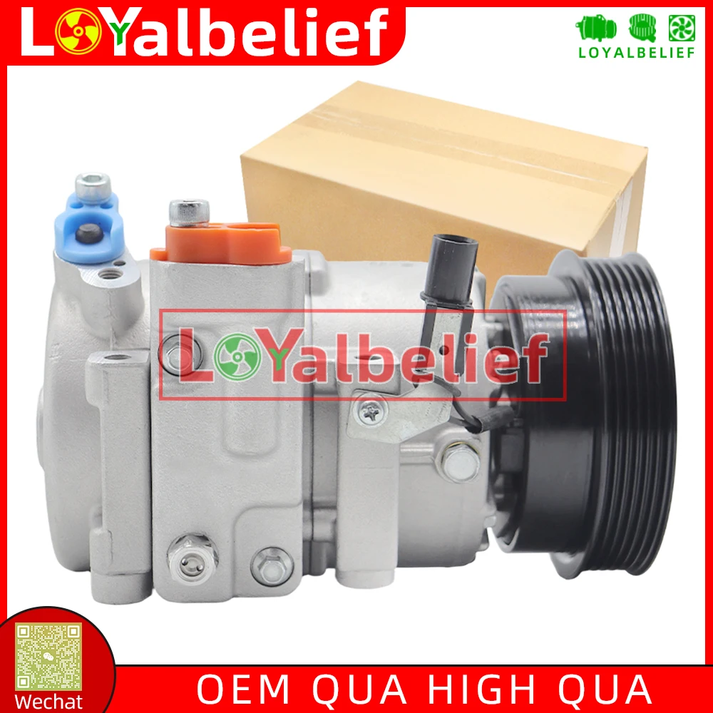 New A/C AC Compressor For Kia Carens III FJ UN 2.0 2002- 6SBU16 97701-1D400 11270-29300 977011D400 1127029300 6PK