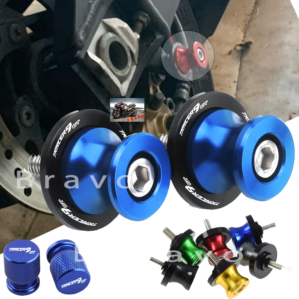 

Motorcycle For Yamaha Tracer9GT Tracer 9GT 9gt M6 Bolts Accessories Swingarm Spools Sliders Stand Screws
