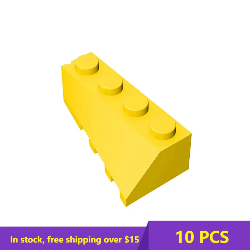 

10PCS MOC Bricks Assembles Particles 43721 2x4For Building Blocks Parts DIY Bricks Bulk Model Bricks Educational Parts Toys