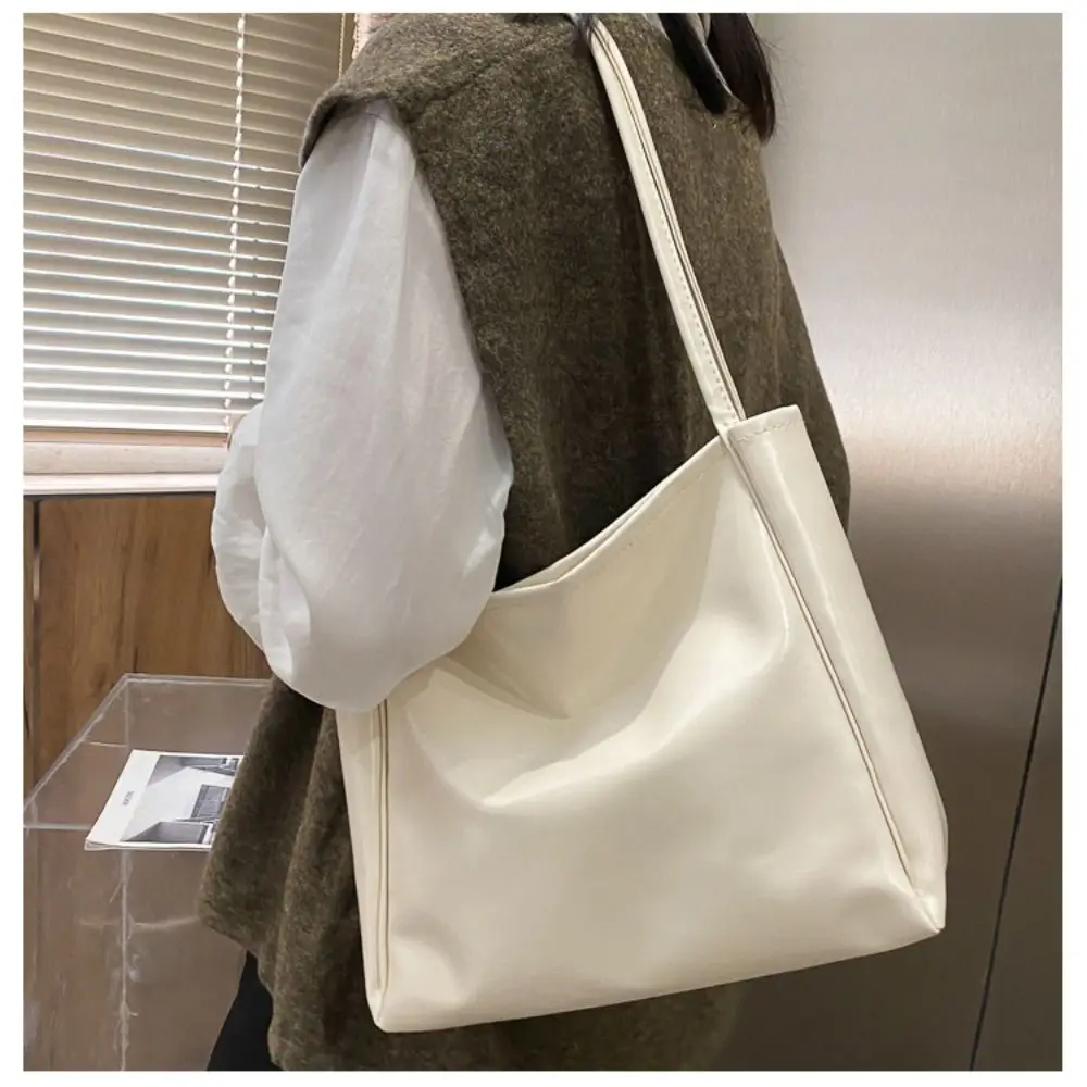 

Fashion PU Tote Bag Large Capacity Crossbody Bag Messenger Bag Women