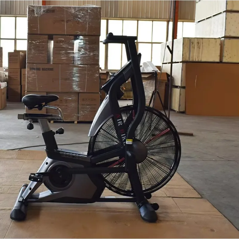 

High Quality Professional Air Bike for Home Commercial Gym Fitness Equipment Exercise Bike-Heath Fitness Steel Frame