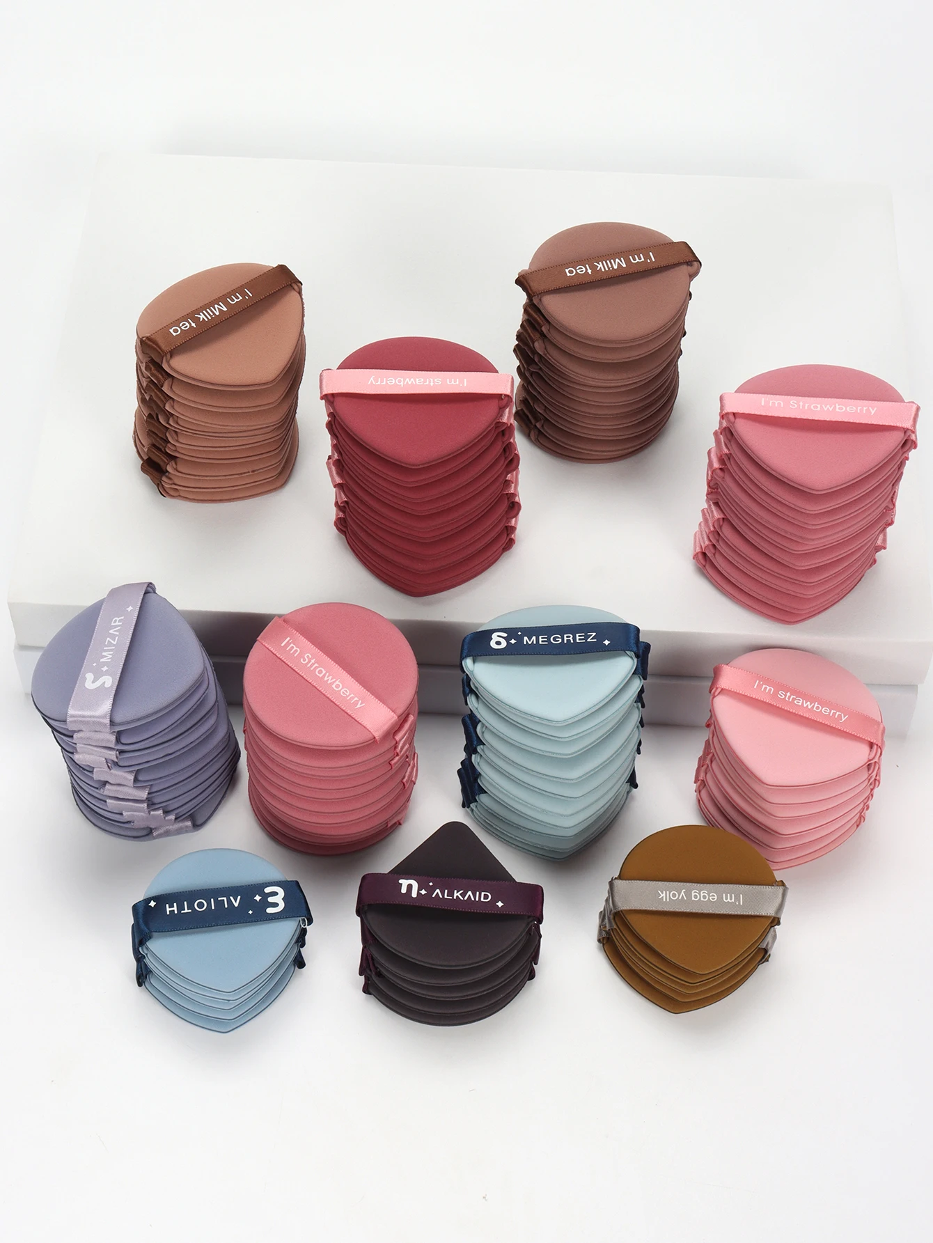 

Air Cushion Puff 100Pcs Becomes Larger When Exposed to Water, Wet and Dry Foundation Makeup Sponge, Suitable for All Skin Types