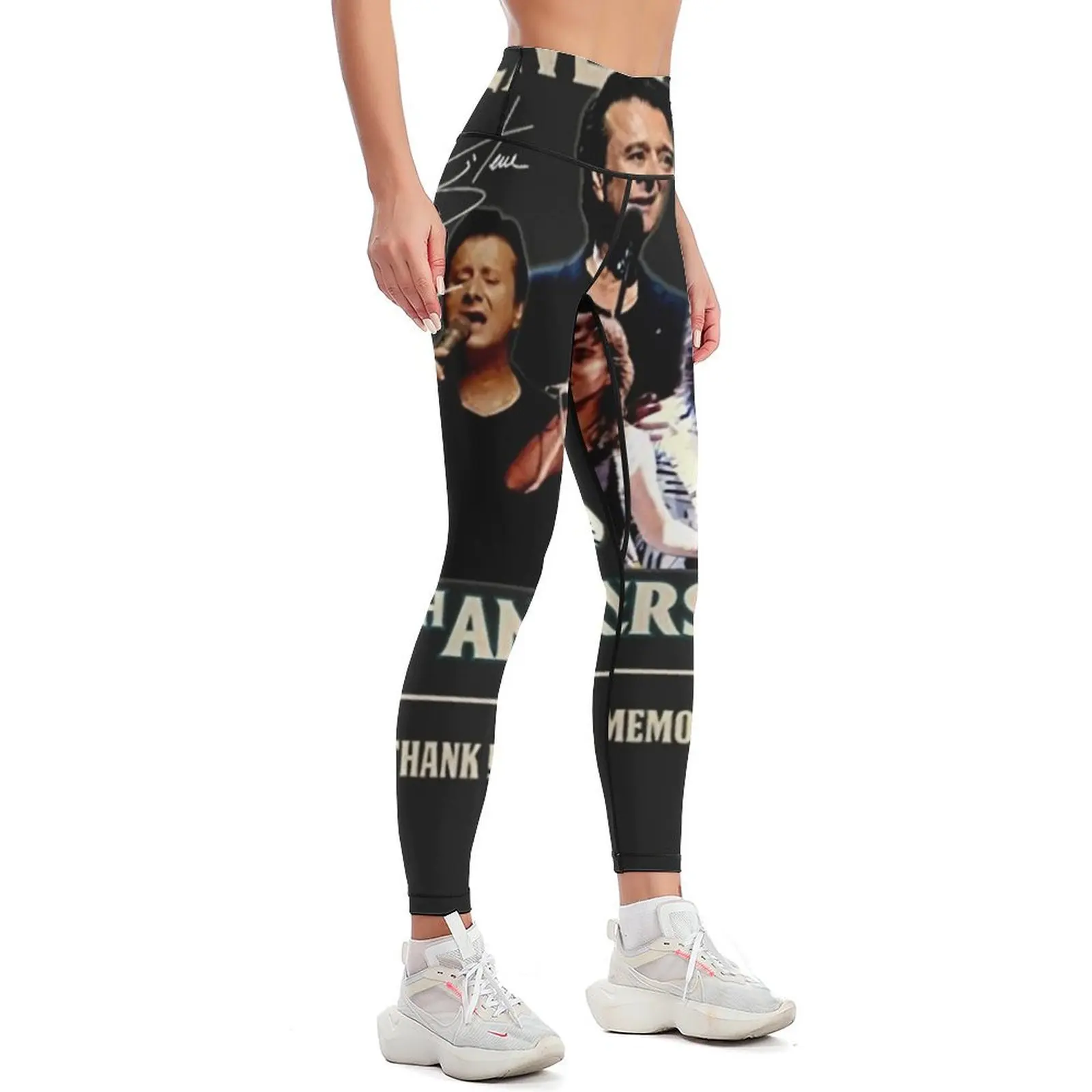 Steve-Perry-50th-anniversary-1970-2020-thank-you-for-the-memories t Shirt Leggings trousers Womens Leggings