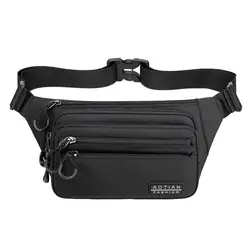 Unisex Chest Bag Storage Pocket Nylon Waterproof Men's Waist Packs New Boy Outdoor Travel Waist Bag