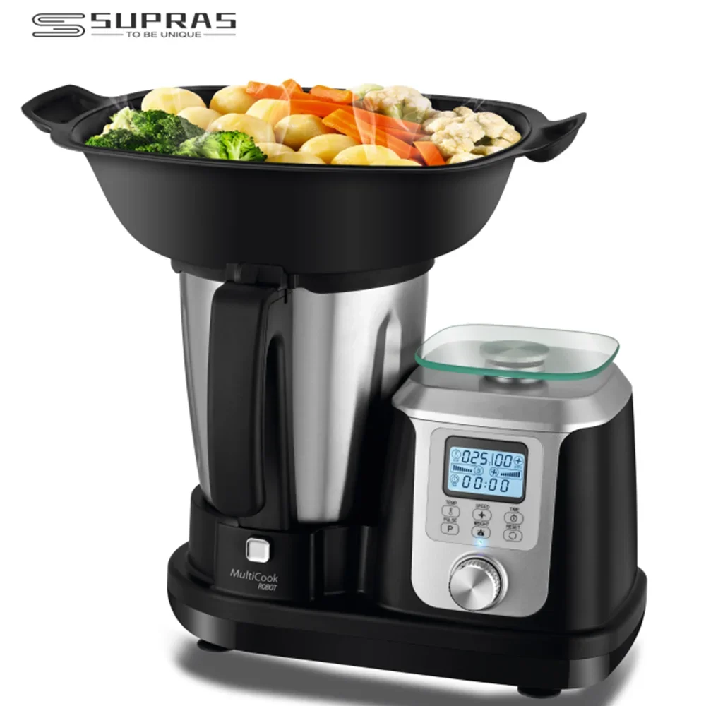 2025 Multifunctional All-in-one Kitchen Machine, Cooking Robot for Grind Bean, Household Soup Maker Thermo Cooker Kitchen Machin