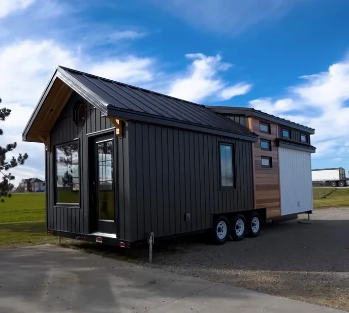 Customizable Mobile Metal Roofed Integrated Houses Tiny Home