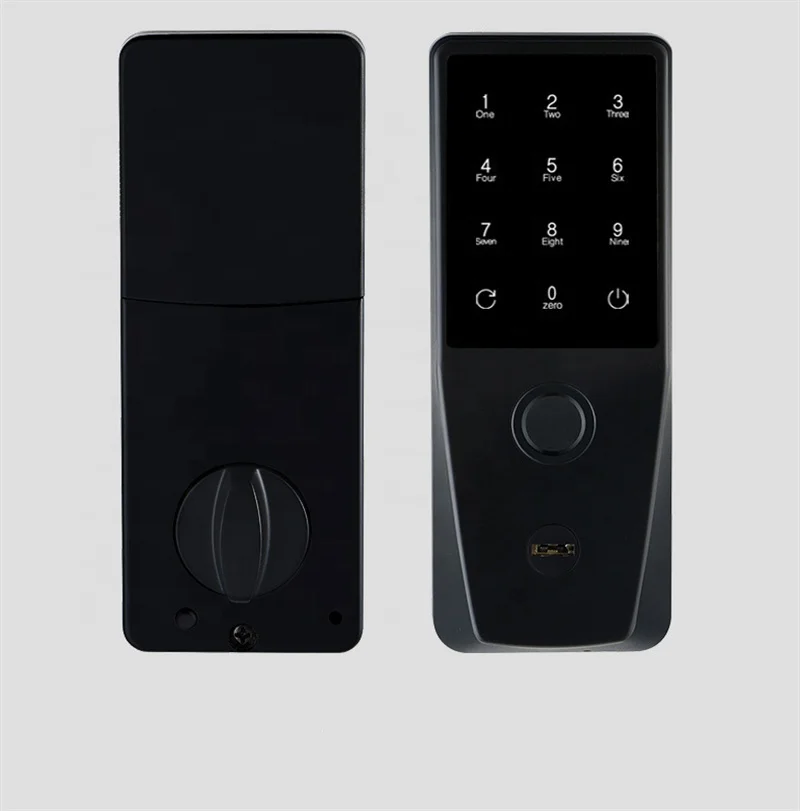 2023 oem best selling wifi iron door cylinder remote intelligent smart lock wifi