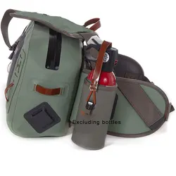 Submersible Waterproof Fly Fishing Waist Pack Fishing Fanny Pack and Tackle Storage Hip Bag of 900D TPU-coated NewStream Fabric