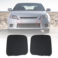 Front Bumper Hole Cover for Toyota Scion TC 2.5L L4 2011 2012 2013 Replace 52127-21902 52128-21901 Car Bumper Hook Cover