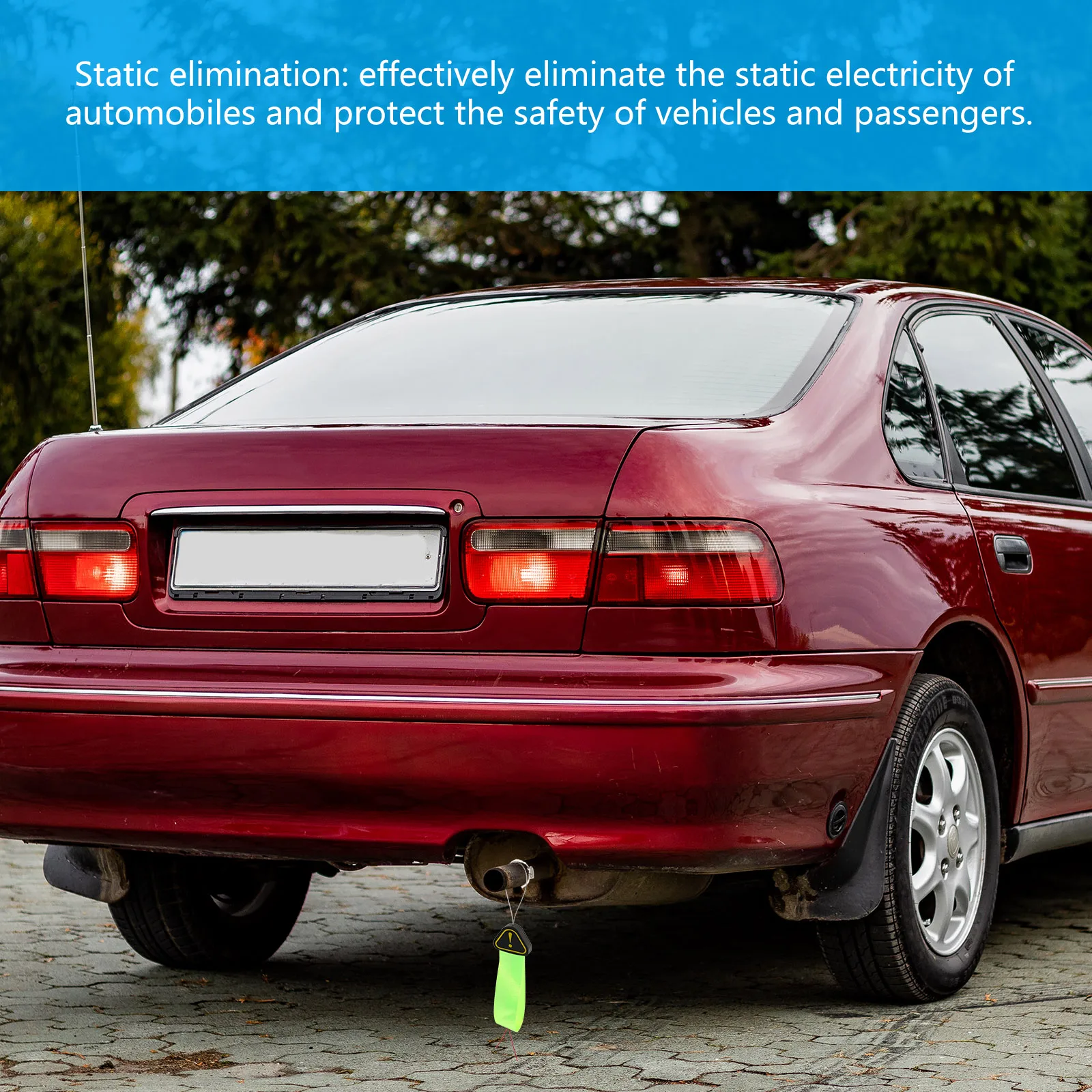 

Car Anti Static Strap Electrostatic Canceller Grounding Belt for Auto Vehicle Protects Static Car