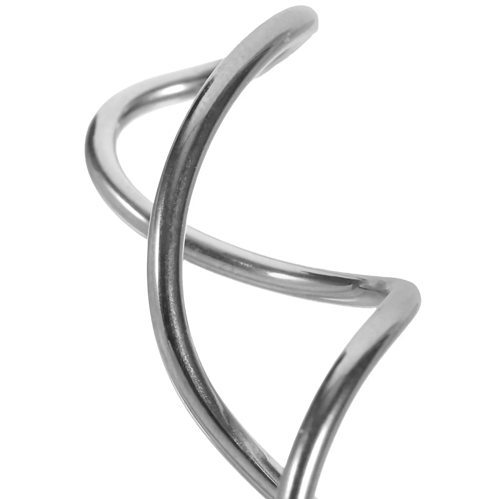 2Pcs Spiral Thread Earrings Stainless Steel Stylish Lightweight Spiral Threader Drop Earrings for Daily Wear Threader Hoops