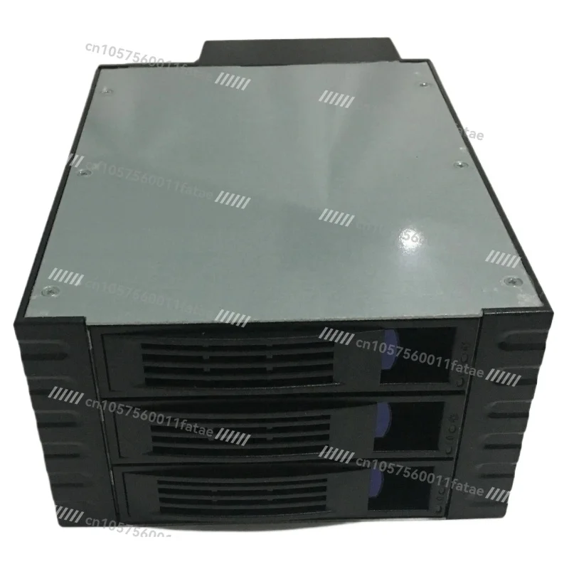 

Case 2 optical drive expansion 3 bit 3.5-inch module with backplane,Built in NAS blackgroup glow,Hot swappable hard drive cage
