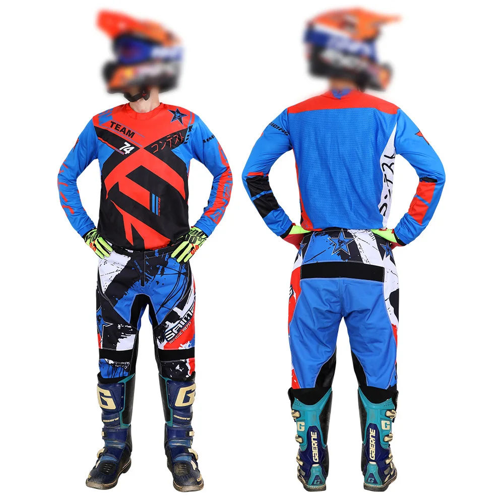 children\'s Motocross Jersey and Pants Youth Motorcycle racing suit gear set Enduro MX Combo Kids Kits 5 6 7 8 9 10 11 12 years