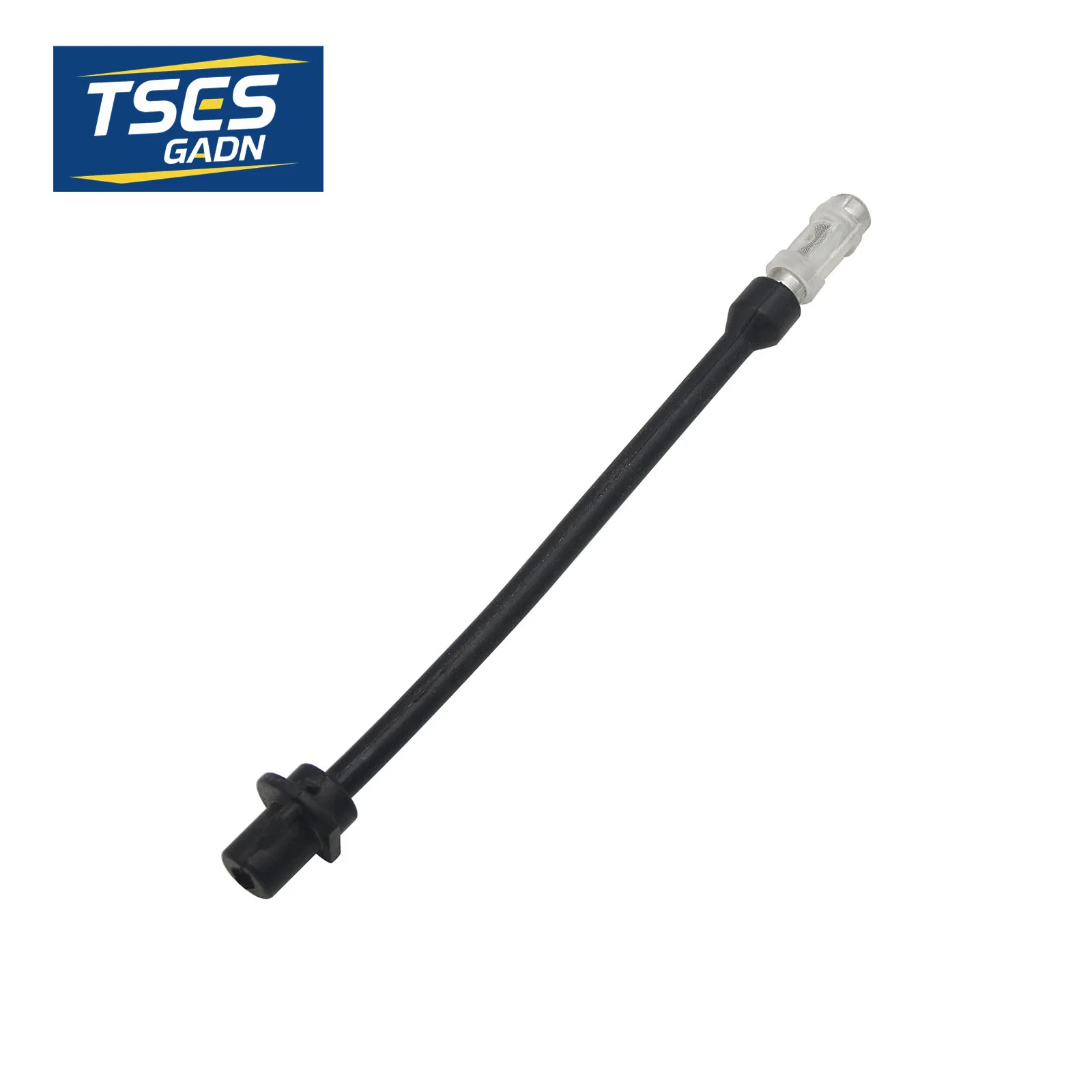 TSES Chainsaw Oil Suction Tube with Filter 16.8cm/6.61in Fit 52cc 58cc Chainsaw Oil Pump Line