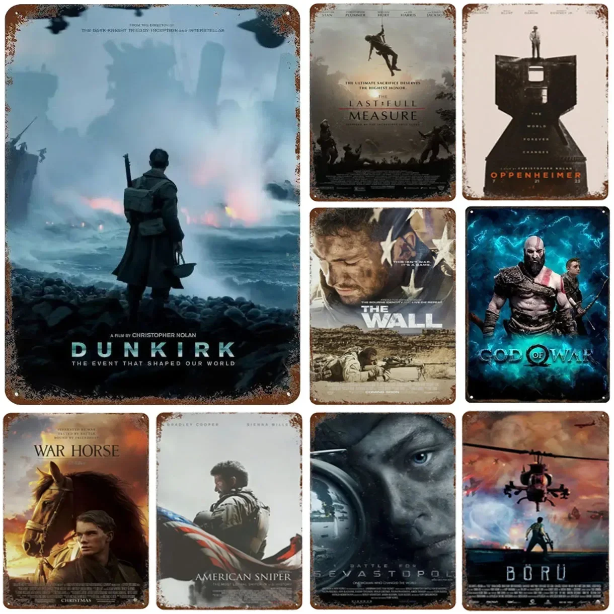 Vintage Metal Tin Signs Plaque  Video Game Wall Art Decor for Man Cave Home Cafe Game Room Club Bar  Retro Iron Painting Posters