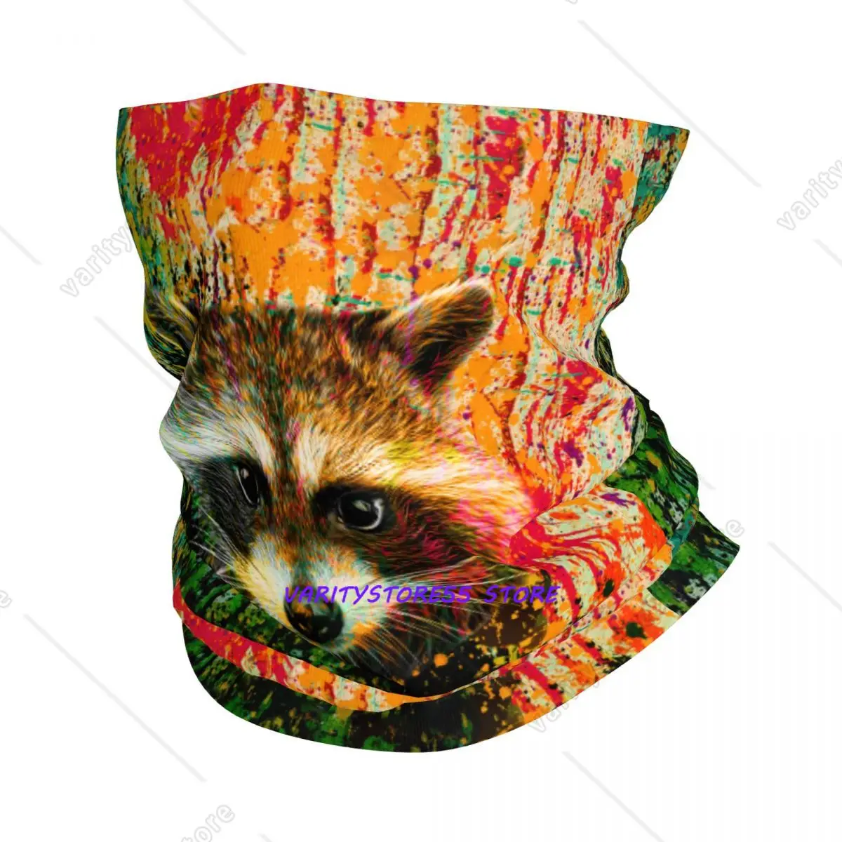 faixa-de-cabeca-engracada-personalizada-de-guaxinim-para-inverno-aquecedor-de-pescoco-lenco-tubular-bandana-facial-e-gaiter-para-mulheres-e-homens-para-caminhada-e-acampamento